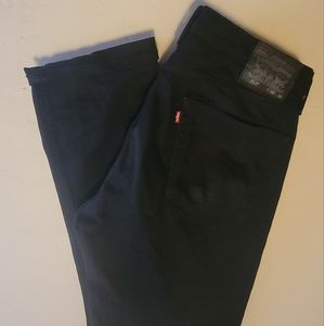 Levi's Slim Straight Men Jeans, W36 L32, Black